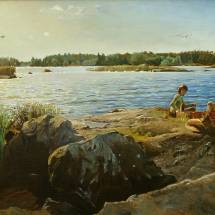 Sienia siivoamassa 2005