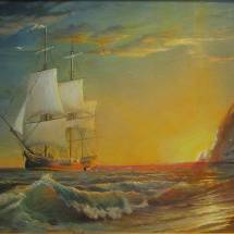 Aamunkoitto etelamerella 2004